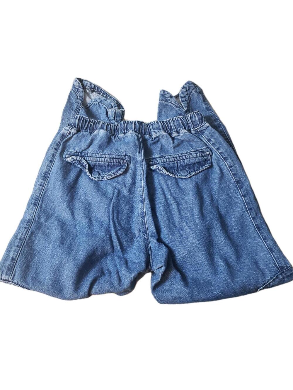 Anthropology Pilcro The Cottage Utility Pants  XS Blue Women’s Cargo Drawstring - Picture 2 of 9